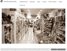 Tablet Screenshot of merceriacastelldefels.com